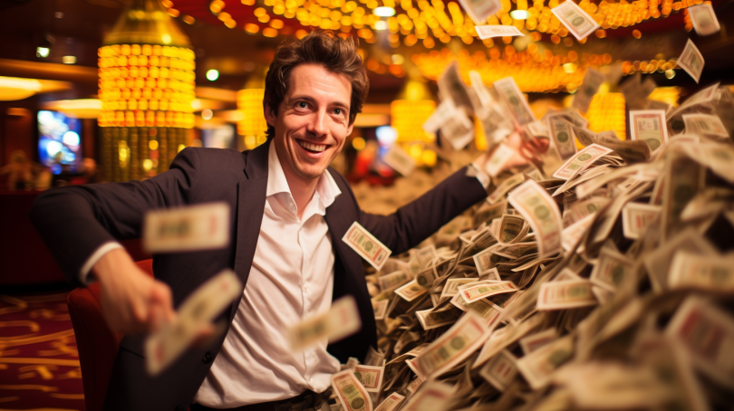 french man winning a million euros at a casino in par
